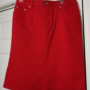 Northern reflections bold Red Skirt